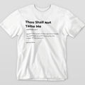 Thou Shall Not Tame Me - Toddler Tee